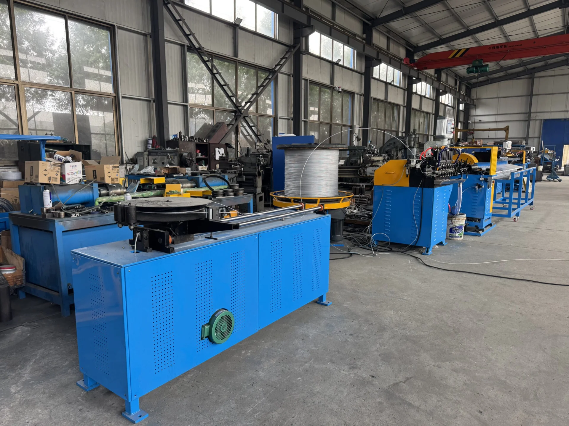 Automatic Machine for Preformed Armor Rods | High-Precision Forming Technology for Power Line Manufacturers 1 Automatic Machine For Preformed Armor Rods Control System